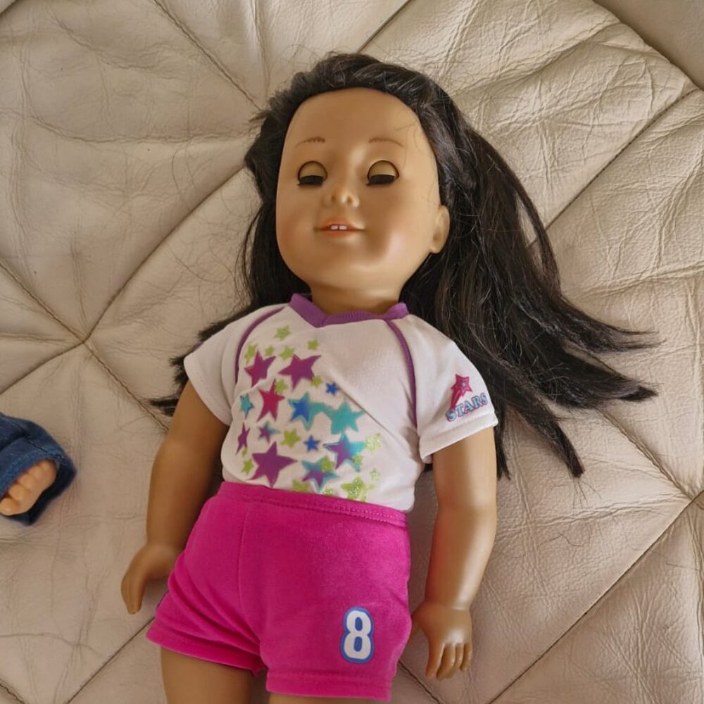 Just like me American Girl Doll - like new